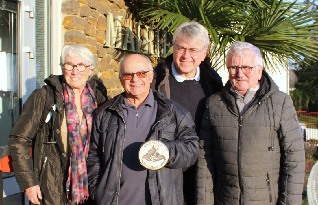 A ST SATURNIN, avec Thierry RAMADE, Conseiller municipal délégué au Tourisme et au Patrimoine